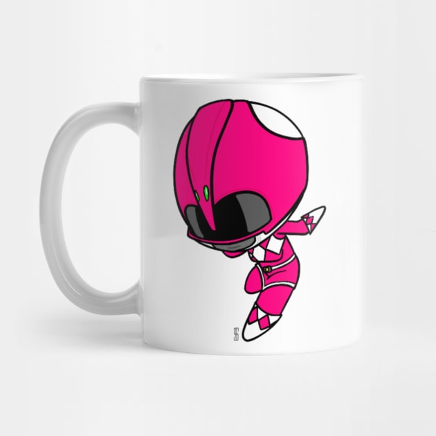 Chibi Pink Ranger by Not Too Shoddy